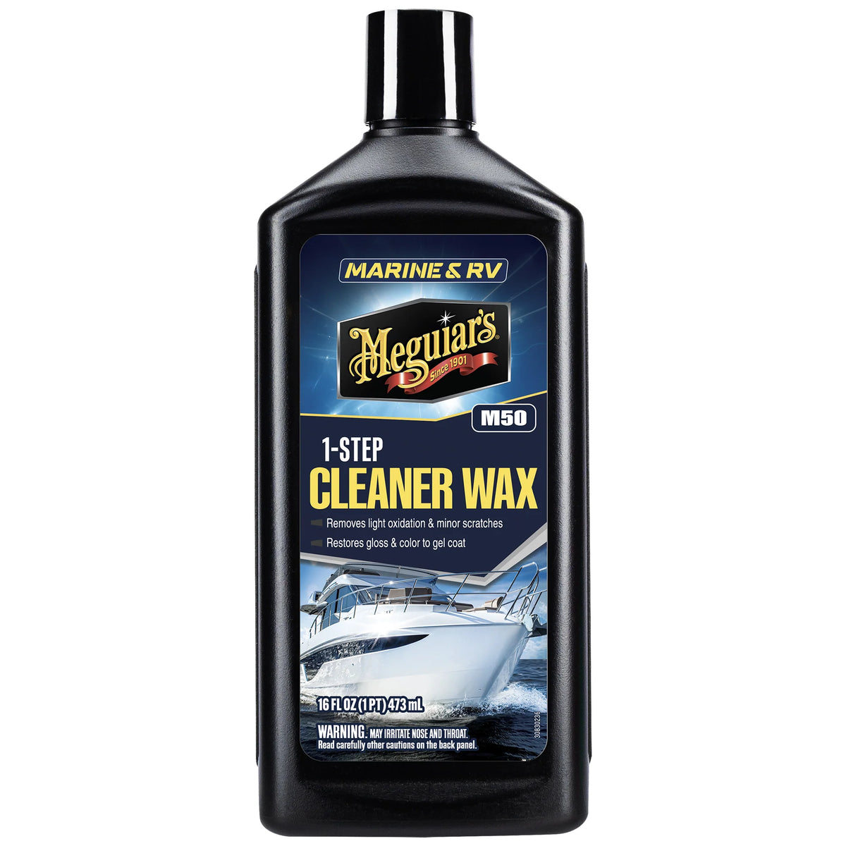 Meguiar's Marine & RV 1-Step Cleaner Wax M50 - 16 oz