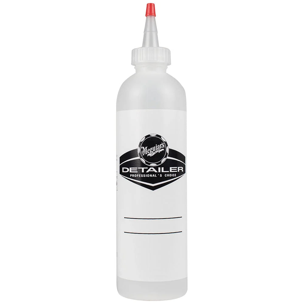 Meguiar's Detailer Squeeze Bottle with Red Tip Cap - 12 oz