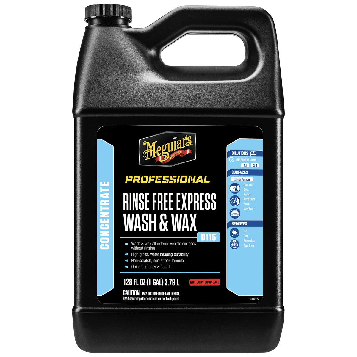 Meguiar's Professional Rinse Free Express Wash & Wax D115 - 1 gal