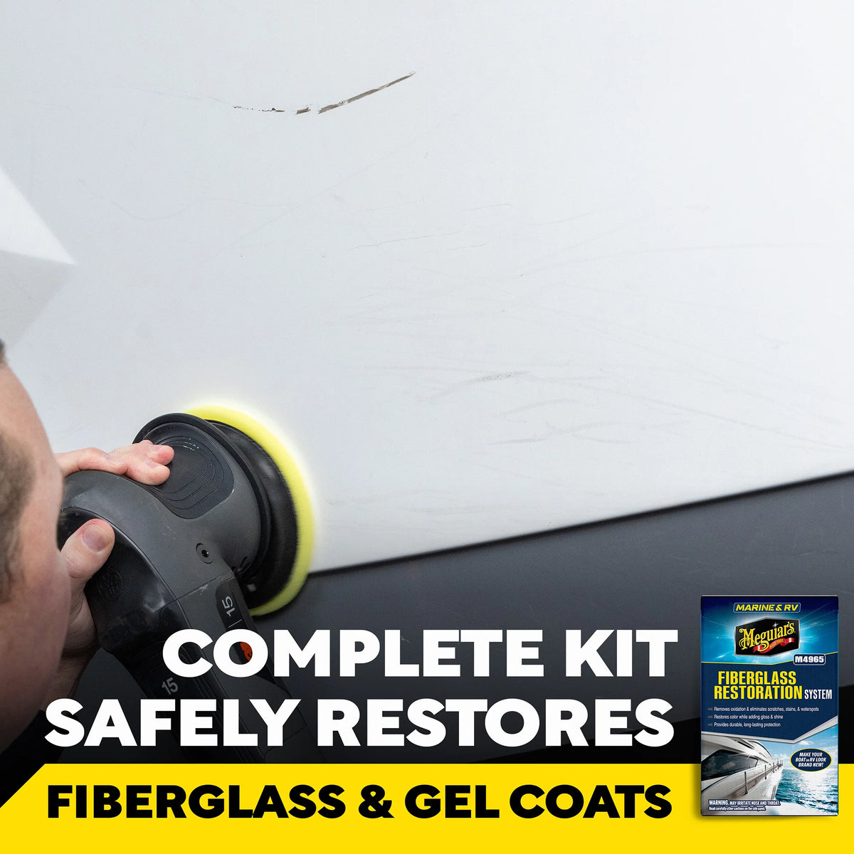 Meguiar's Marine & RV Fiberglass Restoration System M4965