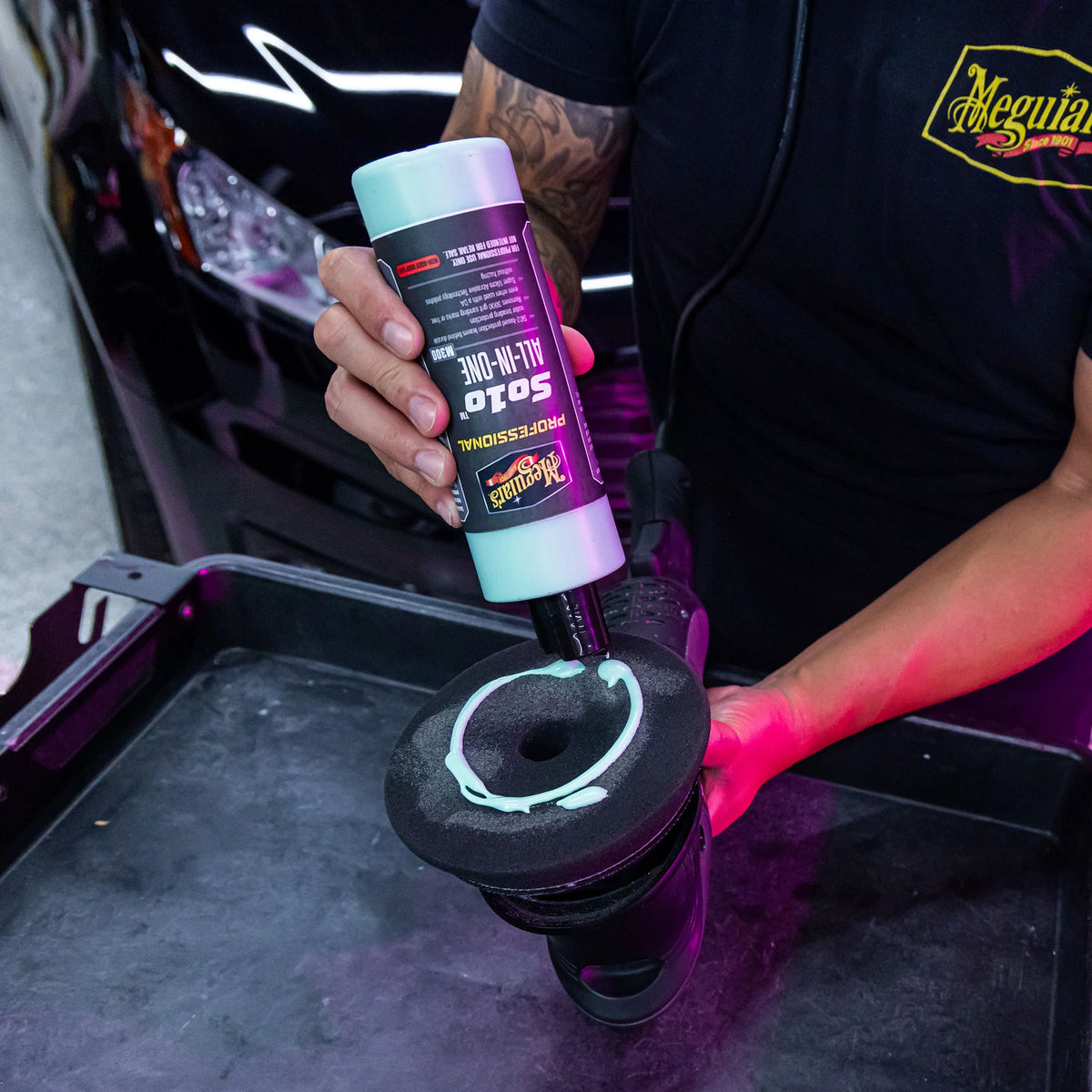 Meguiar's Squeeze Bottle with Press Cap - 16 oz