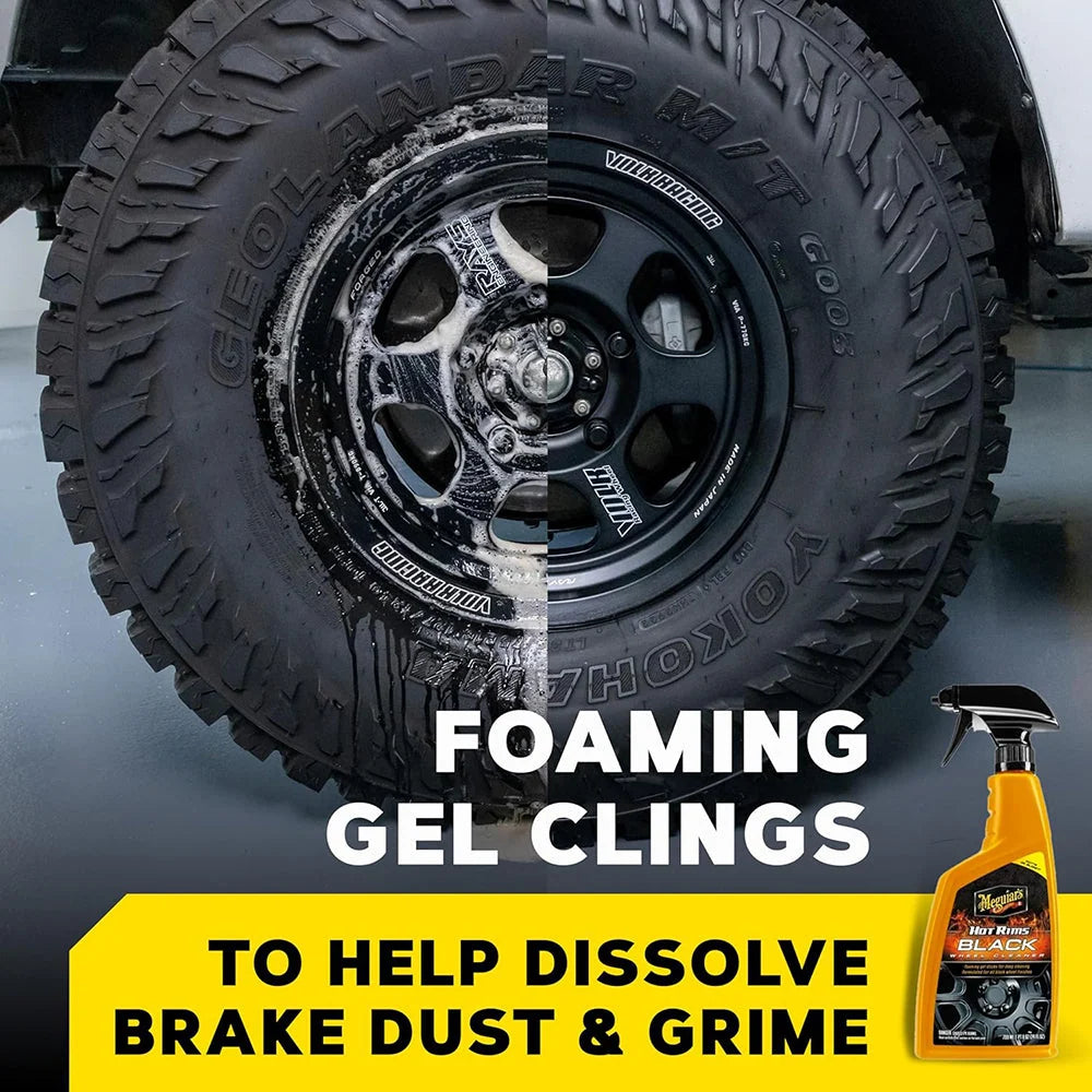 Meguiar's Hot Rims Black Wheel Cleaner - 24 oz