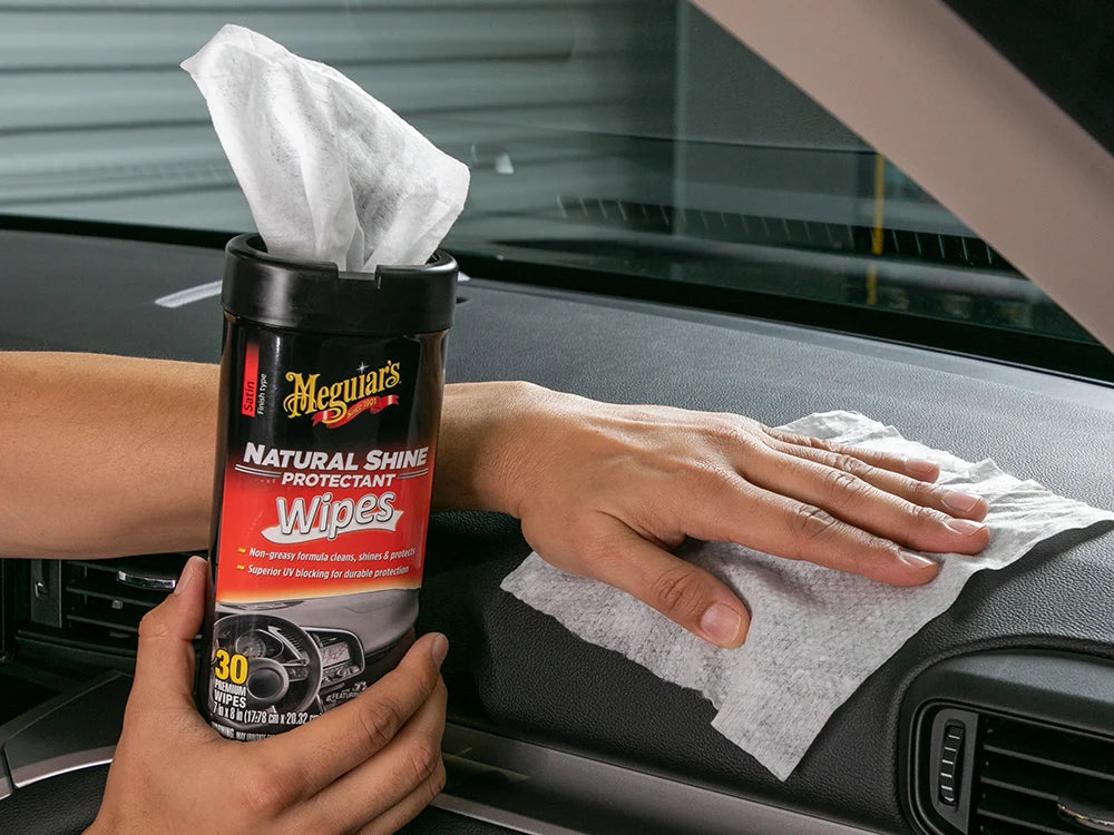 Meguiar's Natural Shine Protectant Wipes (30 Wipes)