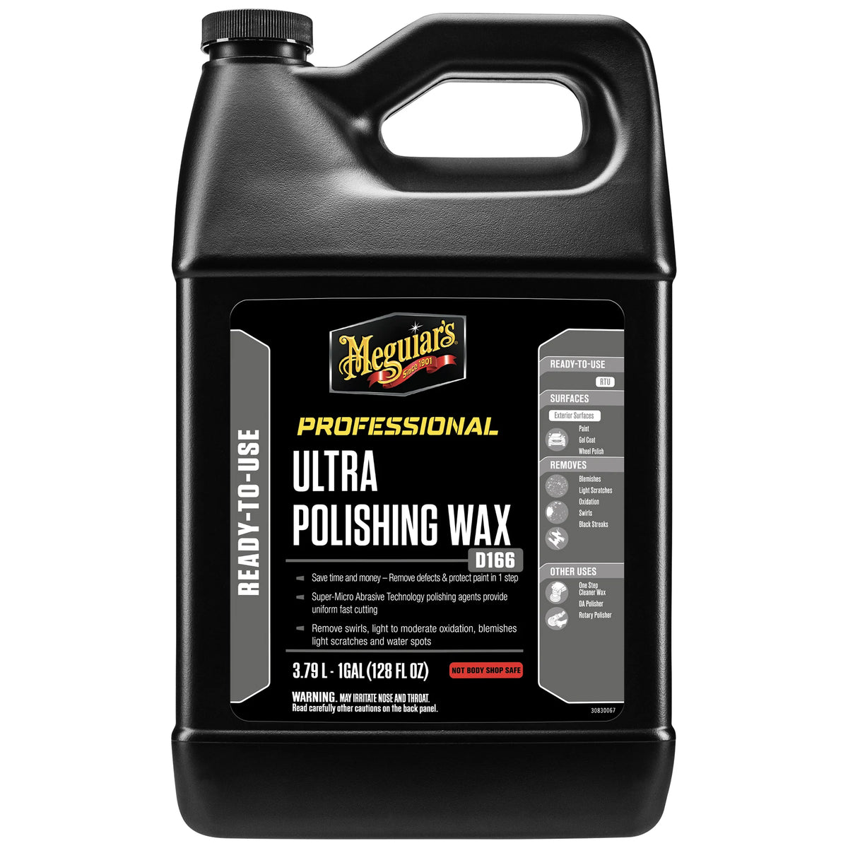 Meguiar's Professional Ultra Polishing Wax D166 - 1 gal