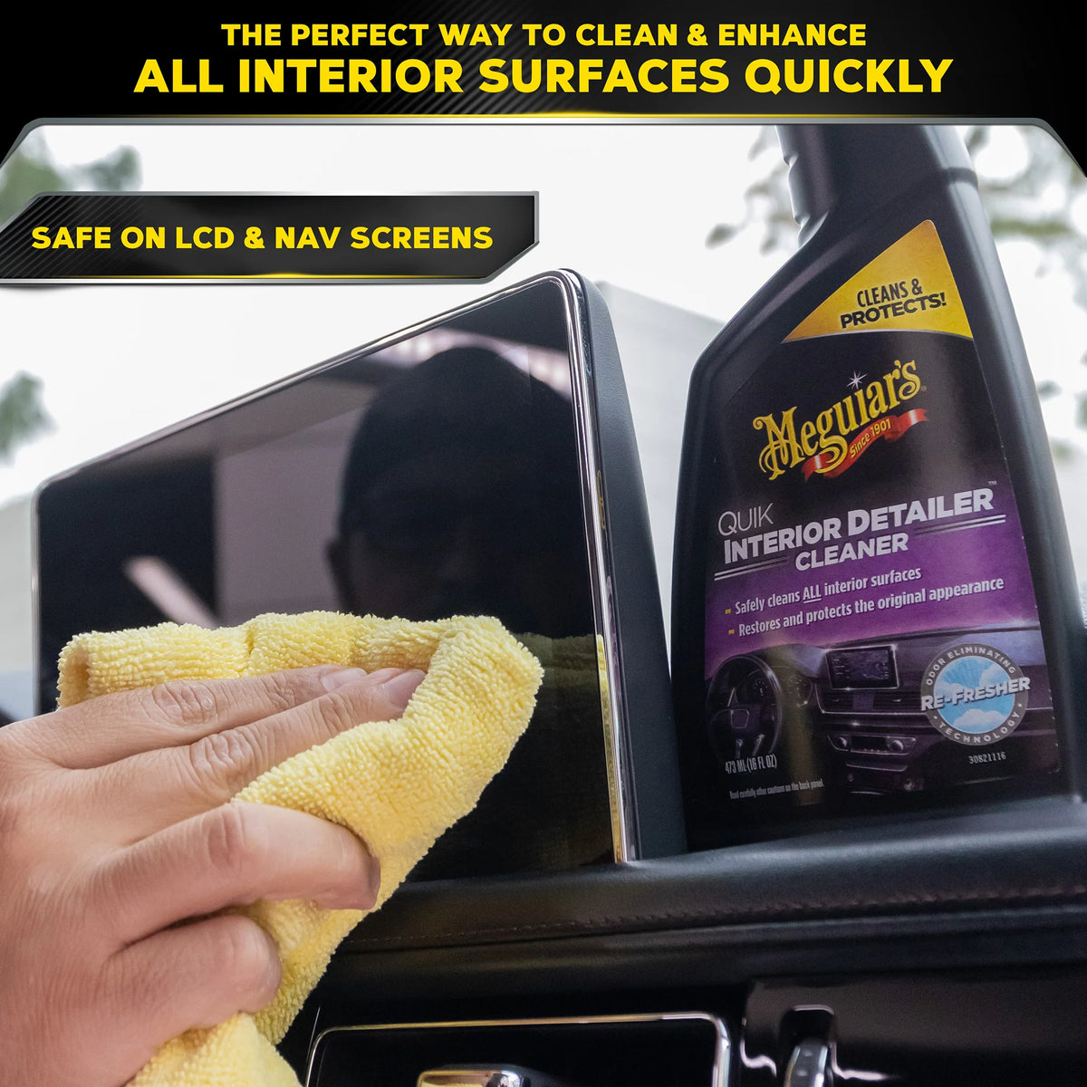 Meguiar's Quik Interior Detailer Cleaner - 16 oz