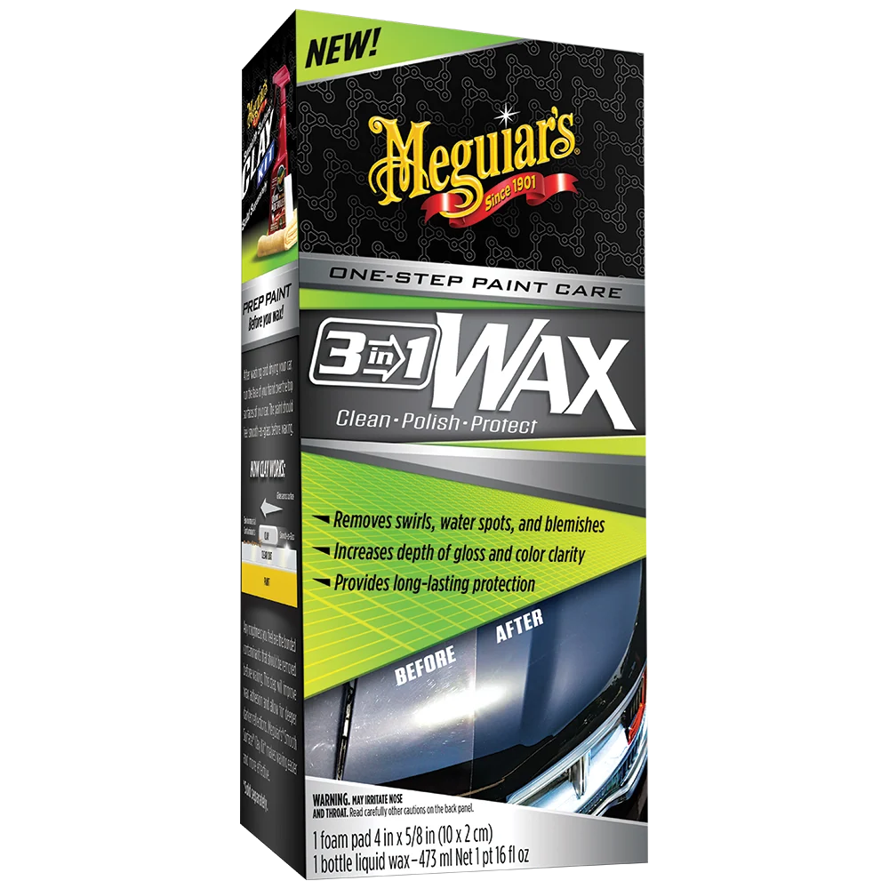 Meguiar's 3-in-1 Wax - 16 oz