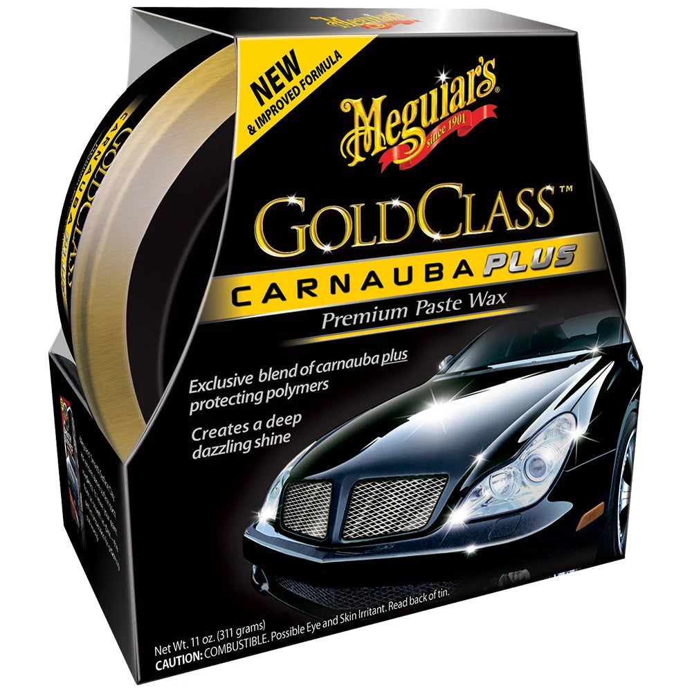 Meguiar's Gold Class Carnauba Plus Premium Paste Wax - 11 oz