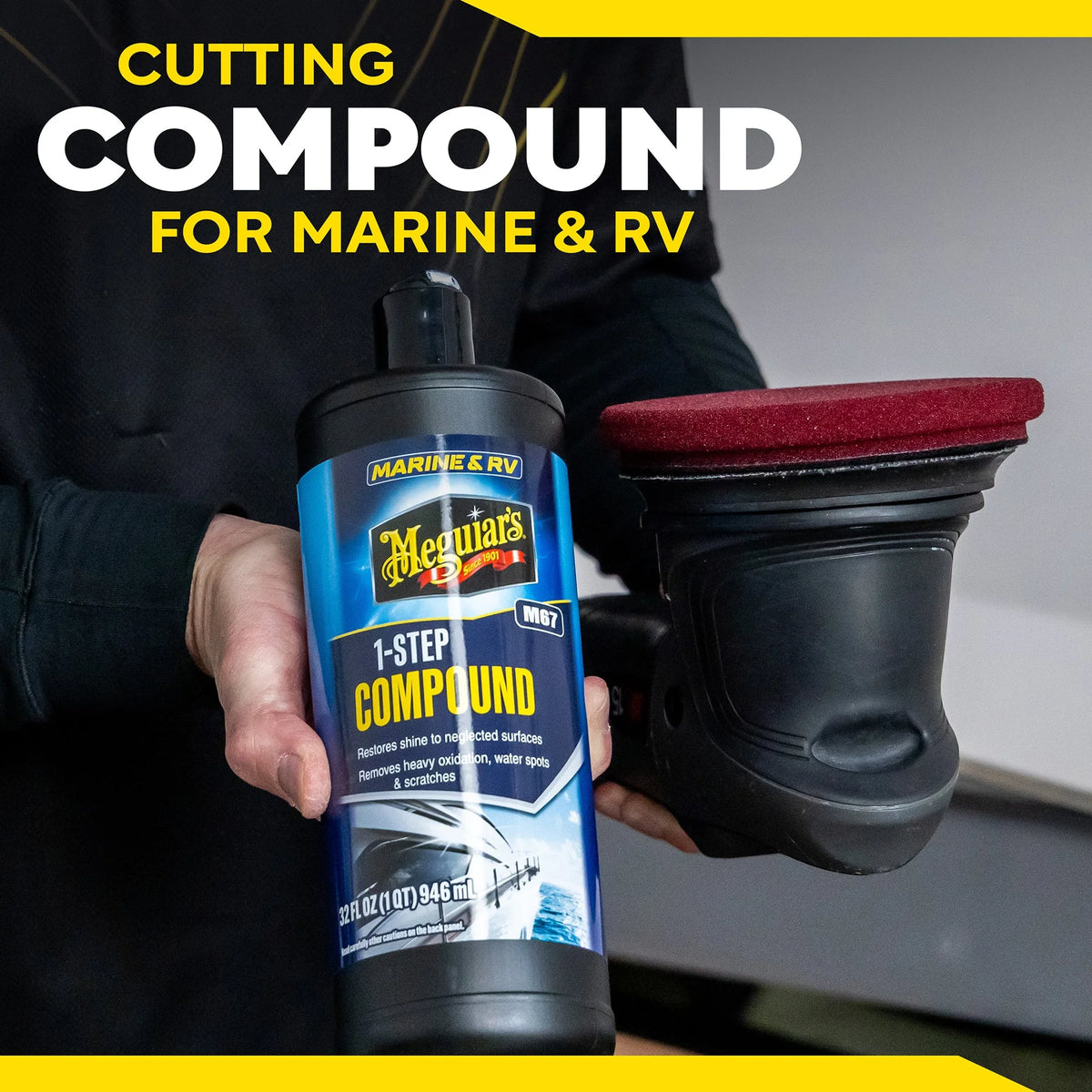 Meguiar's Marine & RV 1-Step Compound M67 - 1 gal