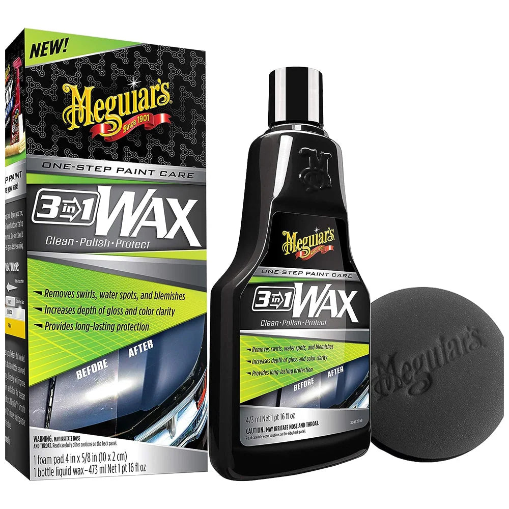 Meguiar's 3-in-1 Wax - 16 oz