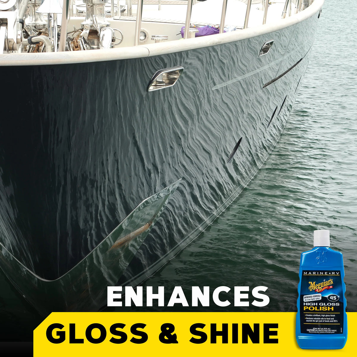 Meguiar's Marine & RV High Gloss Polish M45 - 16 oz