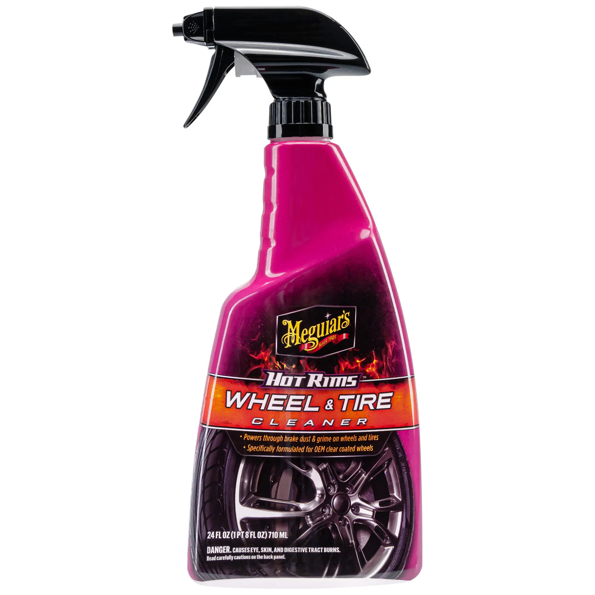 Meguiar's Hot Rims Wheel & Tire Cleaner - 24 oz