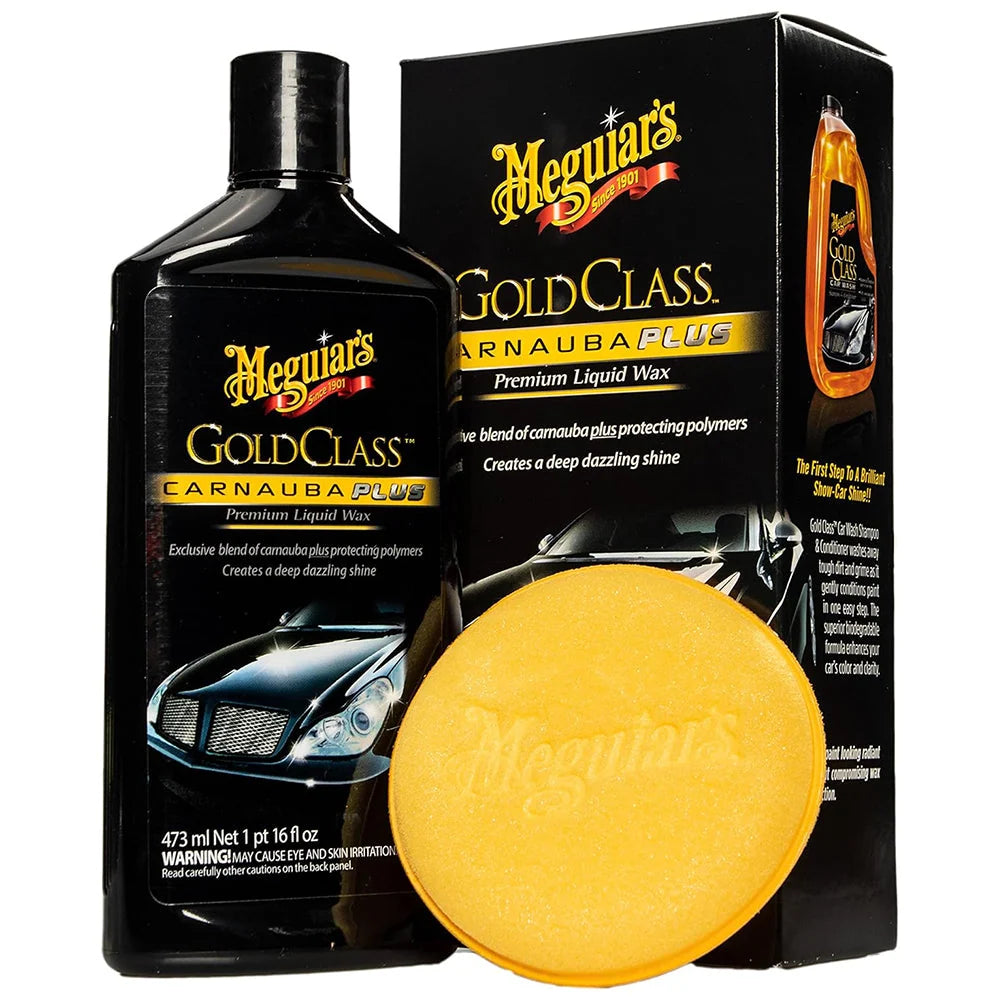 Meguiar's Gold Class Carnauba Plus Premium Liquid Wax - 16 oz