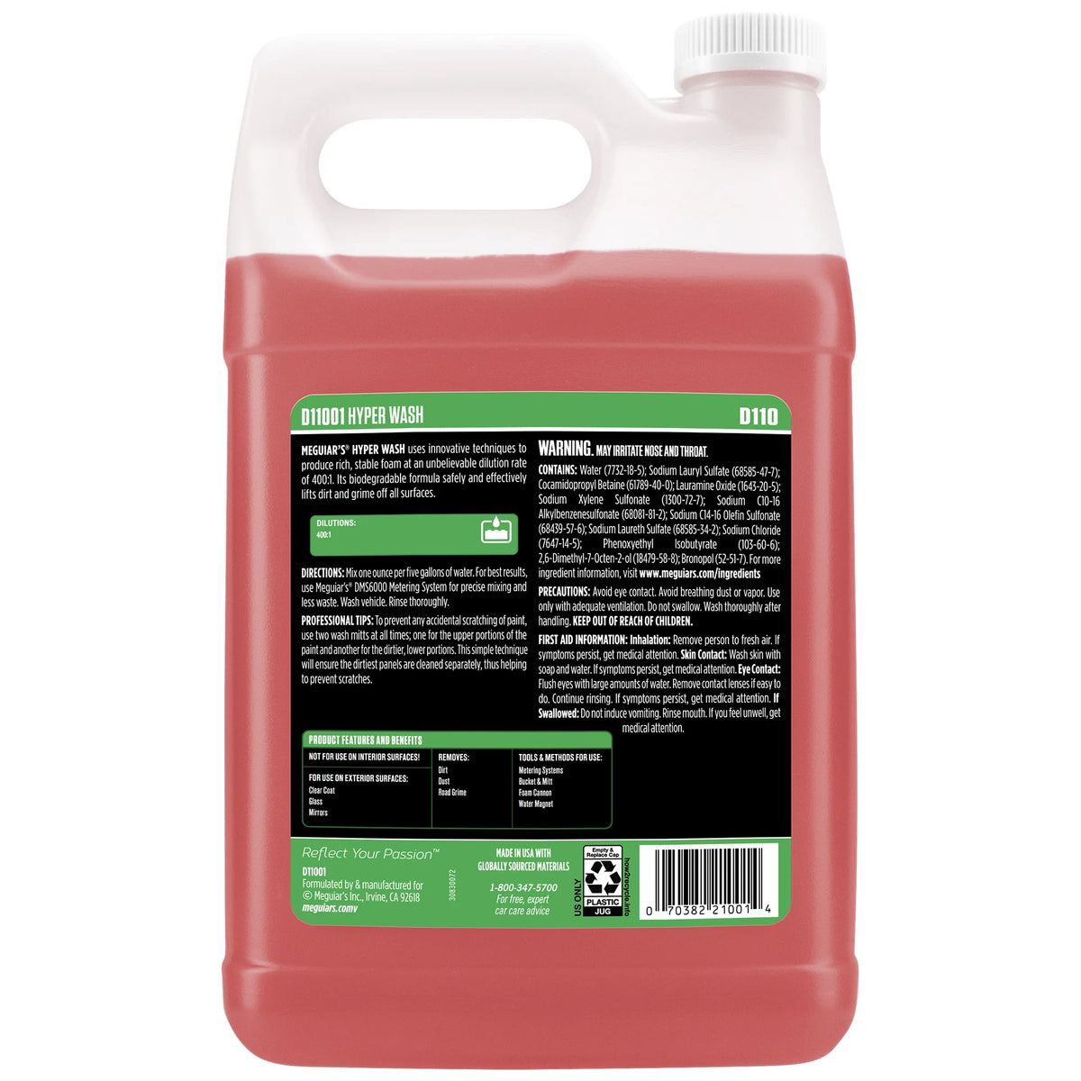 Meguiar's Professional Hyper Wash D110 - 1 gal